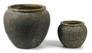 Antique-look aardewerk - antique-low-jar-vulcano-s2-d40-60h33-53